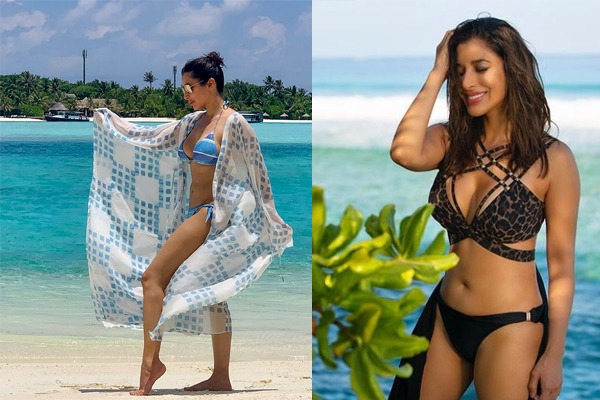 Sophie Choudry in maldives