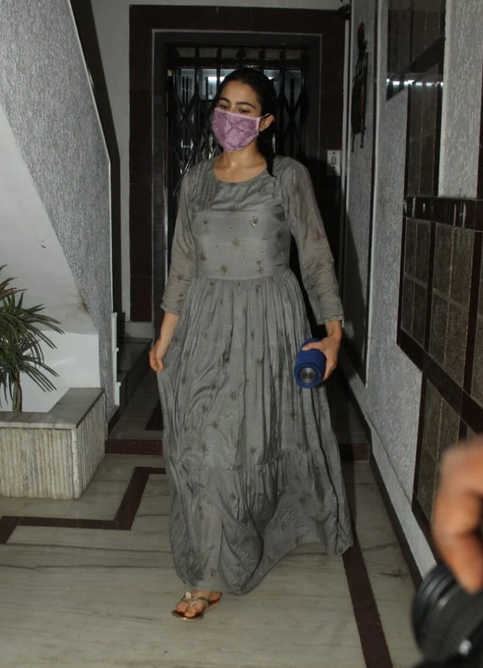 sara ali khan in long dress