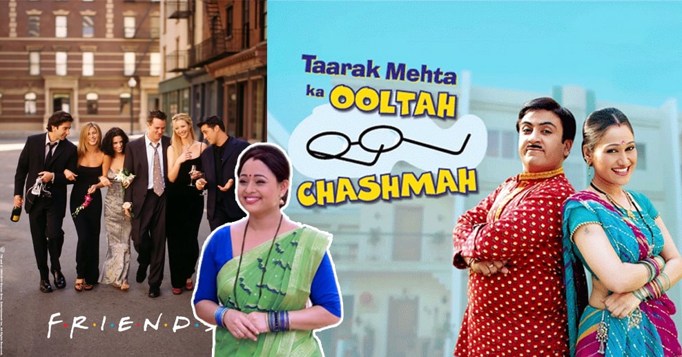 madhvi happy tmkoc Comparison With FRIENDS-min